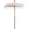 vidaXL Balinese Parasol Crème 185 x 185 x 260 cm