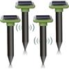 YOUKK Scaccia Ultrasuoni Solare, Repellente Ultrasuoni Solare con Impermeabile, Impermeabile IP66 per Giardino, Cortile e Fattoria, Repellente per Talpe