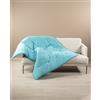 Caleffi - Plaid Scaldotto Coperta Divano 130x170, Anice, Made in Italy
