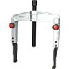 KS Tools 620.0071 Estrattore universale a serraggio rapido, 2 bracci con gancio estremamente sottile e allungato, 60-200mm, 220mm, 5,0t