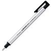 Tombow, Mono Zero, gomma a penna, forma rotonda, argento (eh-kur04)
