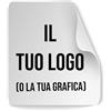 WORLD SELL 100 Adesivi Personalizzabili Multiuso - Inserisci il tuo logo o la tua grafica. Selezionabile misura da 2 cm a 20 cm. Ideali per Decorazioni, Etichette, e Progetti Creativi (Quadrato)