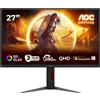 AOC G4 Q27G4ZD Monitor PC 67,3 cm (26.5") 2560 x 1440 Pixel Quad HD QD-OLED Nero, Rosso [Q27G4ZD]