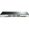 D-Link DGS-1510-28P switch di rete Gestito L3 Gigabit Ethernet (10/100/1000) Supporto Power over (PoE) Nero [DGS-1510-28P]