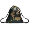 Invicta Sacca Zaino, Easy Pack Camouflage, Verde Militare, Scuola y Tempo Libero
