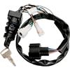 BUDZAVHIC Gruppo Interruttore a Chiave di accensione per Barca per S-zuki 9.9 15 25 30 40 50 60 70 80 90 100 115 140 150 175 200 250 HP 37110-93J02 37110-93J01
