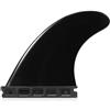 Vroomoto Pinne per Tavola da Surf Fin Future Fin Thruster Set di Pinne da Surf Set di per Propulsore 3 Pezzi 4,37 Pollici 4, Pollici Nylon Bianco Bianco con Nylon Riempito (Nera)