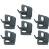 DIYEAH Poggiafreccia per, 6 Pezzi, ABS Nero, Adesivi, per Caccia, per Mano Destra, Accessori