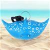 Picysa Copri Boccaglio da Immersione con Simpatico Design a Forma di Cartone Animato per Sport Acquatici e Accessori per Immersioni Subacquee in Blu e Bianco, 1 unità (Tipo 2 41x9x28,5 cm)