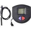Limtula Monitor contapassi Cyclette Contatore elettronico Contatore Ruota Addominale per Allenamento in Palestra Attrezzature per Fitness Display LCD Step Machine