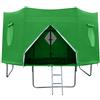 Generic Telo di copertura impermeabile multiuso per trampolino parasole per | Parasole per trampolino per esterni cortile giardino parasole riparo baldacchino patio parco giochi blocco area di protezione