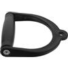 OUNONA Maniglia per Allenamento dei Bicipiti Resistente e Antiscivolo in Plastica Nera, Accessorio Fitness per Attrezzi Indoor Durante Le Vacanze Estive