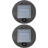 ABOOFAN 2 Pezzi Scatola della Batteria Solare, Contenitore Batteria Fai da Te, Plastico Nero, Accessorio Pratico e Conveniente per Lanterne Artigianali e Lampade Artigianali