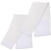 Generico Band Soccer Capitano Bianca in Nailon, 2 Pezzi, Regolabile | Blank Captain Armband, Soccer Armbands Diy, Decorazioni Scuola, per Football e Basketball