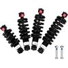 ZTZ Assorbitore antiurto posteriore per mountain bike, molla + assorbitore dell'olio,ammortizzatore regolabile, sospensione a molla per MTB/e-bike/scooter 125 mm/150 mm/165 mm/190 mm 550 lbs/1000 lbs