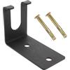 SECFOU Rack Per Kettlebell A Parete, Supporto Per Bilanciere, Acciaio Nero, Per Casa E Sala Attrezzi