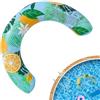 Générique Boa da piscina per adulti, robusta e robusta, ergonomica stampata | Boe tubo di nuoto per adulti per donne, vacanze estive all'aperto, spiaggia, lago, fiume, giochi