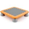 Amagogo Trampolino Bambini Trampolino Quadrato Mini Trampolino Palestra Domestica Trampolino Interno Cornice Piatta Profilo PVC, Giallo, Tappeto Elastico Giallo Heather