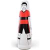 Chatonshen Barriera Calcio Gonfiabile Allenamento Dribbling Umanoide Ostacolo Portatile PVC Base Arrotondata con Maniglie Valvole Rapido Gonfiaggio Adatta per