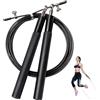 FCXVXCL Corda per Saltare Professionale, 3 M Lungo Corda Saltare Adulti Bambini Jump Rope Cordas Saltares Regolabile Accessori Fitness Speed Rope per Fitness Boxe Sport