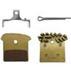 NHABXGDS Misura per Shimano Misura per Nutt L05A J04C H03C Pastiglie Freno idrauliche Pastiglie Freno a Disco Bici da Strada Pastiglie Freno Bicicletta(2XJDL-02A)