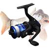 Generic Mulinelli da pesca Compact Mini Baitcasting Spincast Line