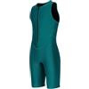 Funien Muta da Sub Termica Senza Maniche da 2 Mm con Cerniera Frontale per Uomo, Nuoto, Snorkeling, Surf, Sport Acquatici, Realizzata in Neoprene (L)