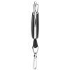 Generic Retrattore da Pesca, Durevole e Leggero, per attività All'aperto, Pesca, Escursionismo, Plastica Nera, 60 Cm