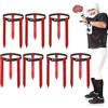 DASKING Cinture per Tag Rugby con 3 Bandierine - 130 cm Regolabile con Chiusura a Strappo - Flag Rugby / Flag Football per Bambini, Ragazzi e Adulti - Accessori Resistenti per Allenamento, Scuola e Famiglia