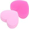 WESIEVYA Smorzatore per Racchetta da Tennis a Cuore, 4 Pezzi in Silicone | Controllo Vibrazioni per Telai da Tennis, Adatto a Varie Racchette, Accessorio per Giocatori