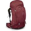 Osprey Aura AG - Zaino da donna da 65 l, rosso (Berry Sorbet Red), WXS/S