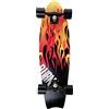 Genérico Skateboard Cruiser Skate Surfskate MINIBURN 69 cm | Carving e Cruising | Tavola in acero | Alberi in alluminio | Ruote 60 x 45 mm, ABEC-7 | Legno d'acero
