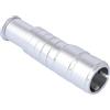 IWOWHERO Front Fork Head Tube Handlebar Riser in Lega di Alluminio Argento, Resistente alla Ruggine, per Mountain Bike su Strada e Fuoristrada