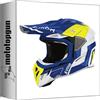 MOTOTOPGUN airoh casco off-road per moto aviator ace 2 av22s31 shield blu giallo gloss taglia xs mototopgun ai52a13acehyc