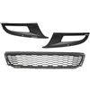 Generic SET GRIGLIE ANTERIORI INFERIORI SINISTRA+CENTRO+DX 3 pz. PER VW POLO 2009-2014