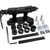 Xastro Supporto per forcella per bicicletta, supporto per forcella anteriore, 5/12/15 x 110 mm, versatile, fisso, con sgancio rapido, per camion, SUV e rimorchi