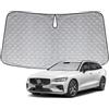 JinsenTGG Copertura del Parabrezza Dell'auto Sostituzione per Volvo V60/S60 2019-2026, Parasole per Parabrezza per Auto all'interno Pieghevole, Protezione Antipolvere Riflettente UV