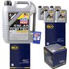 Diederichs Set di filtri da 9 litri, olio motore Top Tec 4100 5W-40 SCT Germany