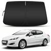 D-Lumina Parasole per Parabrezza per Peugeot 308 (2008-2015), Protezione Anteriore Auto Protettore Contro i Raggi UV, Pieghevole e Portabil