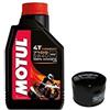 Motul Kit Tagliando moto 3 litri olio Motul 7100 5W40 + filtro 565