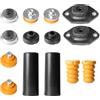 JAVOUKA 14 pezzi posteriore superiore inferiore ammortizzatore supporto e bump stop set adatto per BMW E82 E87 E88 E90 E91 E92 2006-2013, supporti ammortizzatori posteriori di ricambio # 33506767010