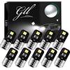 GLL 10Pcs Lampadine LED T10 W5W 501 Canbus, per illuminazione interna auto