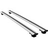 ipqi Compatibile con Suzuki Jimny 3 1998-2018 BASIC Model Barre Tetto Portapacchi Auto Barre Portatutto Grigo Alluminio 2 Barre