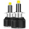 EDYYDS Lampadine Per Fari A LED, 18000LM Luce Per Auto 5000K 100W 12V Lampada Per Fari 360 Canbus, Installazione Rapida, Kit Di Conversione Per Fari A LED IP68 Impermeabile Confezione Da 2,H7