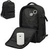 STARLYF Zaino Sottovuoto + Pompa ad Aria - 40 x 20 x 25 cm per Cabina - Borsa da Cabina Ryanair sotto il Sedile - Zaino da Viaggio Leggero Oggetto Personale 20L - Si Adatta alla Franchigia di Cabina
