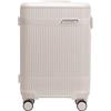 WITTCHEN Trolley cabina in policarbonato Gloss Line | valigia rigida lucida con 4 ruote | Beige
