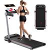 Walden Tapis Roulant Elettrico Pieghevole F2800 - Walking Pad per Casa e Ufficio, Motore 2.5 HP, Velocità 1-10 km/h, 12 Programmi, Display LCD, Fitness & Dimagrimento