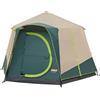 Coleman Polygon 6, grande tenda per 6 persone con vista a 360°, tenda familiare da 6, costruzione stabile con pali in acciaio, montaggio semplice, tenda da campeggio impermeabile al 100%