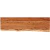 vidaXL Mensola a Muro 70x20x2,5cm Rettangolare Legno Acacia Bordi Vivi