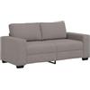 vidaXL Divano a 2 Posti Tortora 180x77x82 cm in Tessuto